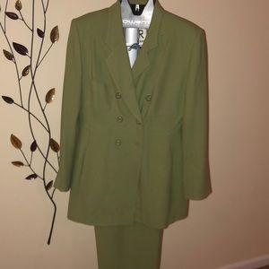 Green suit